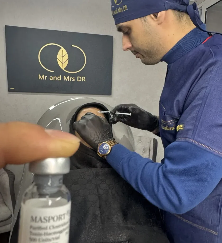 تزریق بوتاکس لیفت پایین صورت در اصفهان